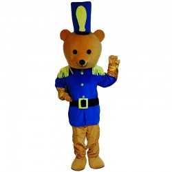 Bear Police Mascot Costume