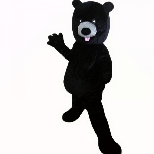 Black Bear Mascot Costume