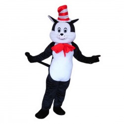Black Magic Cat Mascot Costume