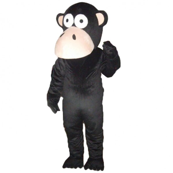 Black Monkey Mascot Costume