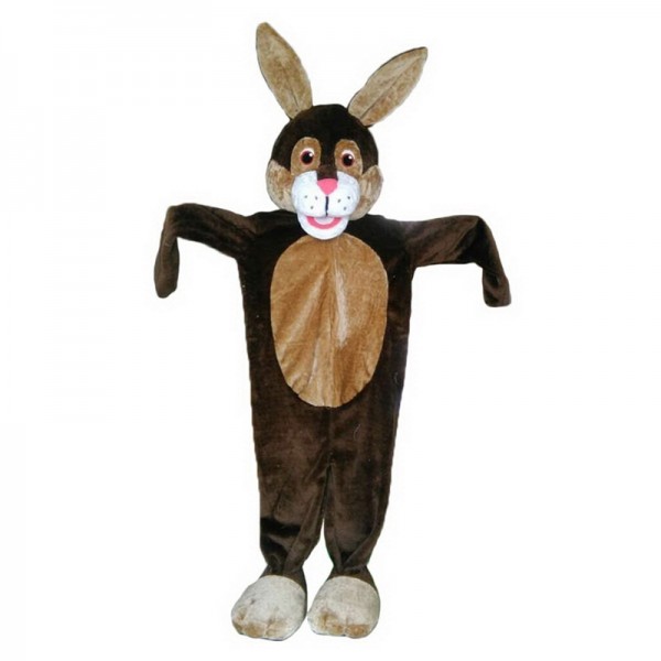 Brown Rabbit Mascot Costume