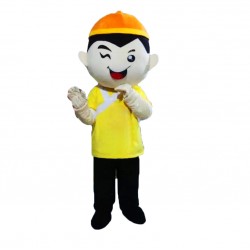 Chinese Boy Mascot Costume