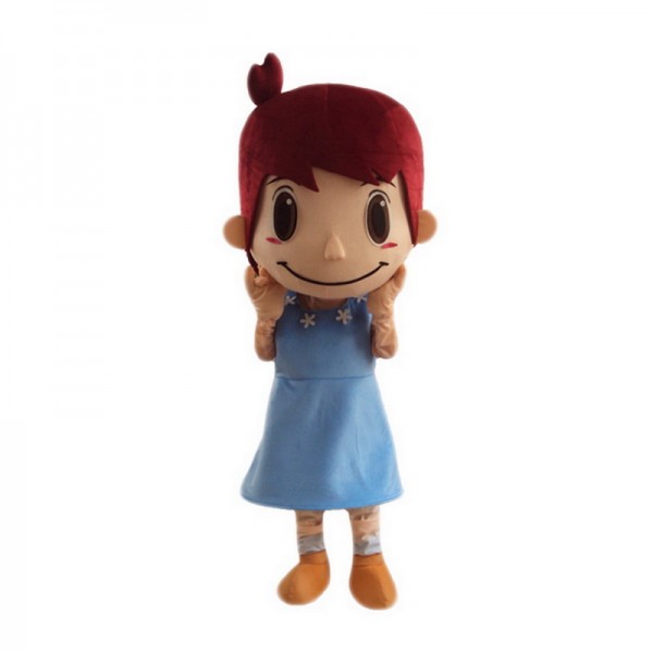 Cute Girl Mascot Costume
