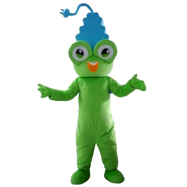 Frog Plug Mascot Costume