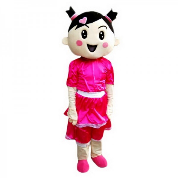 Girl Mascot Costume Girl Mascot Costume