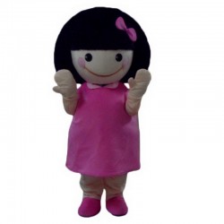 Girl Mascot Costume