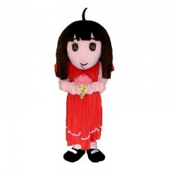 Girl Mascot Costume