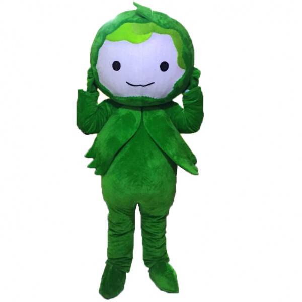 Green Cabbage Mascot Costume