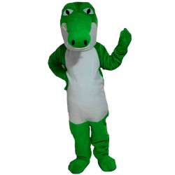 Green Crocodile Mascot Costume