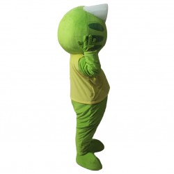 Green Frog Mascot Costume