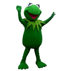 Green Frog Mascot Costume