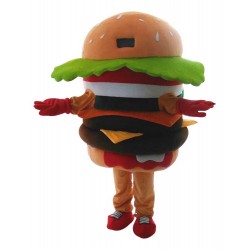 Hamburger Mascot Costume