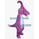 pink dino dinosaur Mascot Costumes