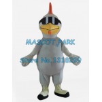 cool big white rooster Mascot Costume