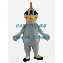 cool big white rooster Mascot Costume