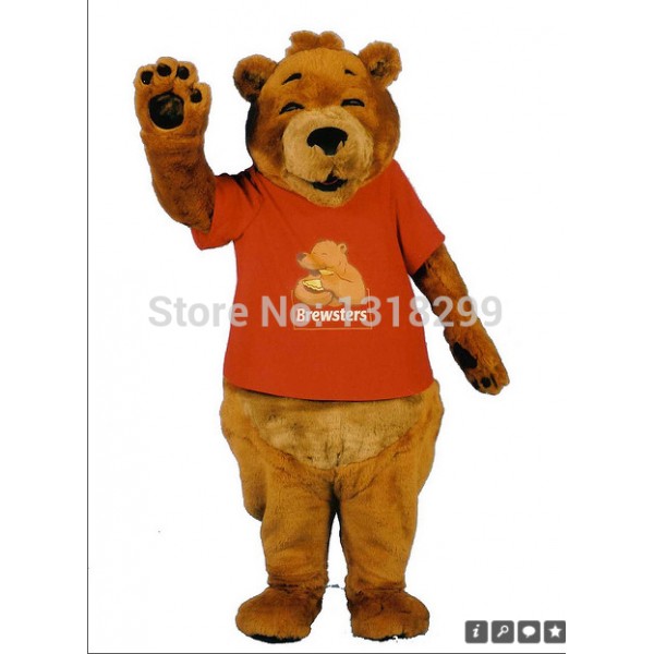 brewster bear Mascot Costume