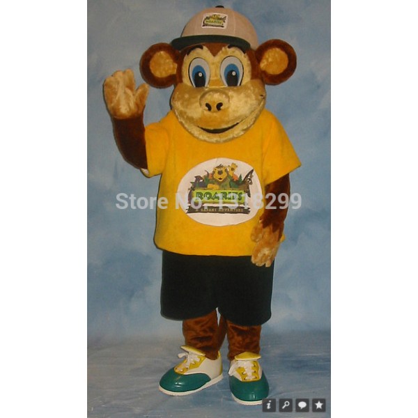 Matt the Monkey Mascot Costume