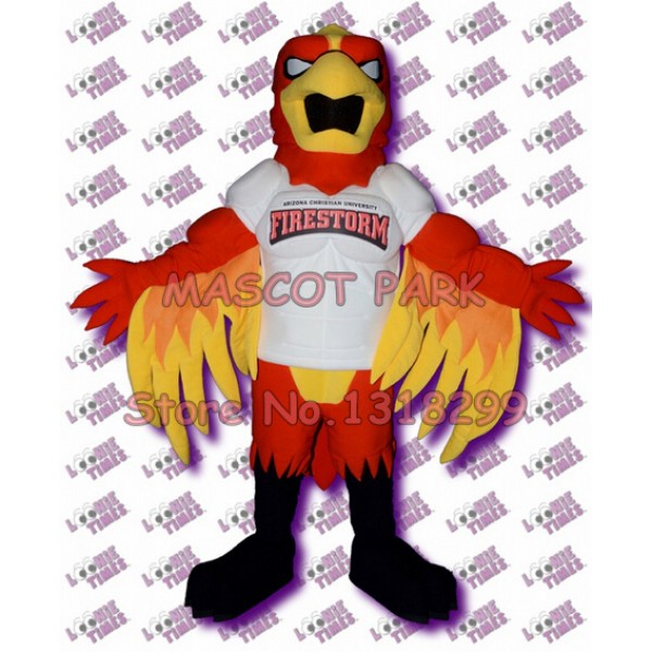 fire bird eagle Mascot Costume