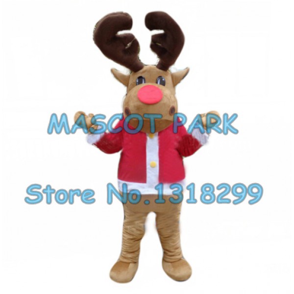 new Christmas reindeer moose Mascot Costume