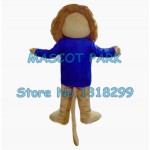 blue coat lion king Mascot Costume
