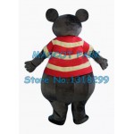 big dack grey rat mouse Mascot Costume