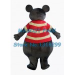 big dack grey rat mouse Mascot Costume