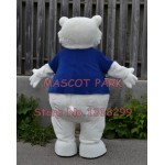 new quality polar bear Mascot Costume