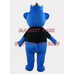 customized blue king pig Mascot Costume