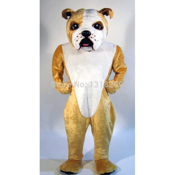 bulldog dog Mascot Costume