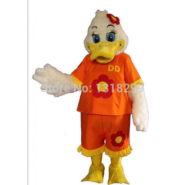 Dizzy Duck Mascot Costume
