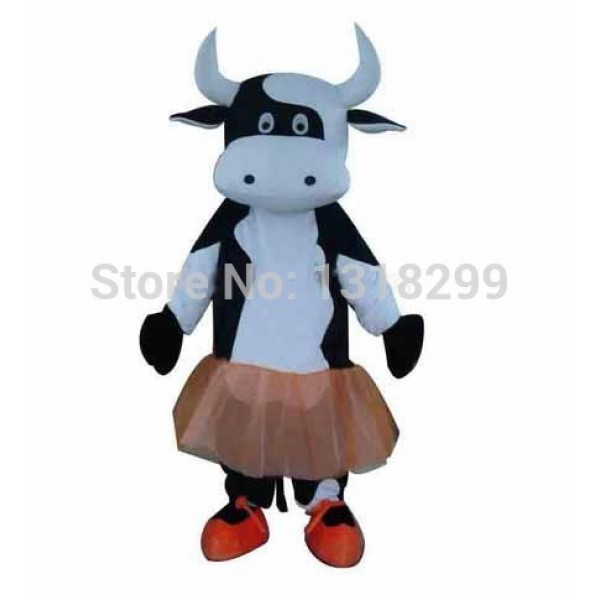 Dairy Cattle Milk Cow  Mascot Costume