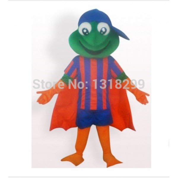 Super Frog Mascot Costume