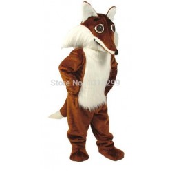 The long Nose Fox Mascot Costume