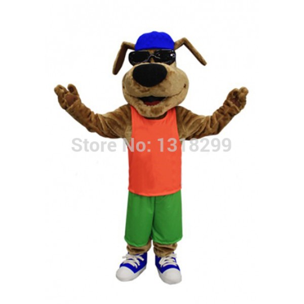 Cool Dog LUCKY DOLLAR Mascot Costume