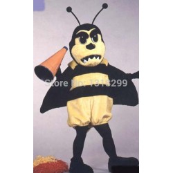 Buzzing Fighting Hornet bee Mascot Costume