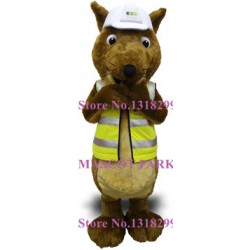 Squirrel traffic police Mascot Costume 