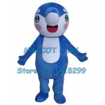 blue whale Mascot Costume
