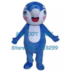 blue whale Mascot Costume