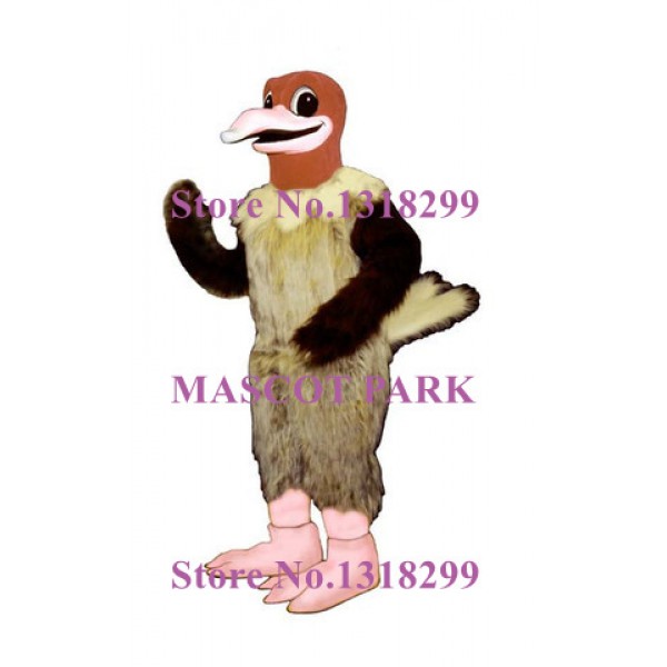 Fur Buzzard Mascot Costume
