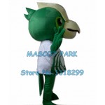 green parrot bird Mascot Costume