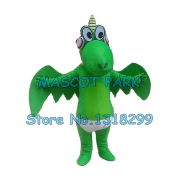 green dragon Mascot Costume