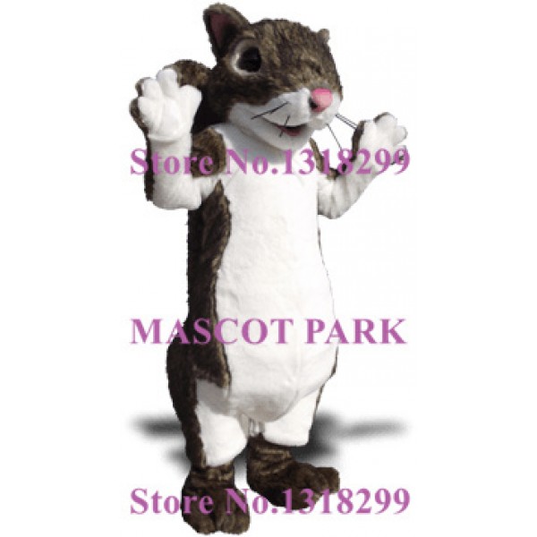 Big Tail Realistic squirrel otter Mascot Costume