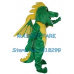 green dragon Mascot Costume