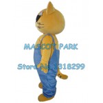 yellow cat Mascot Costume
