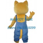 yellow cat Mascot Costume