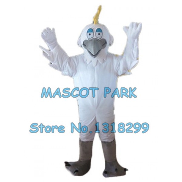 white eagle Mascot Costume