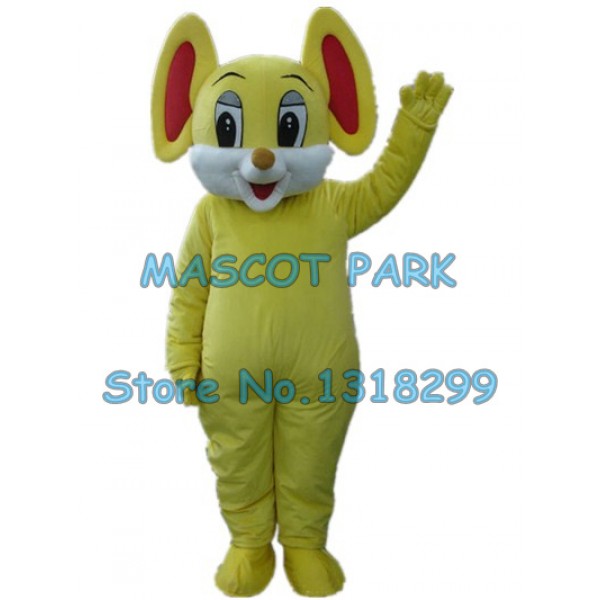 yellow mouse Mascot Costume