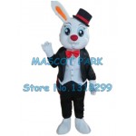 rabbit gentleman Mascot Costume bunny