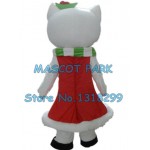 cute cat Mascot Costume red cat