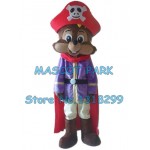 squirrel pirate Mascot Costume